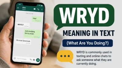 WRYD Meaning in Text